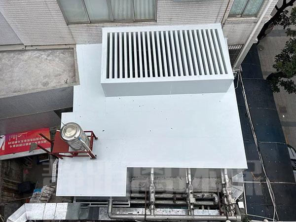 广州某大学办公楼屋面模块机组、空调机组噪声治理工程